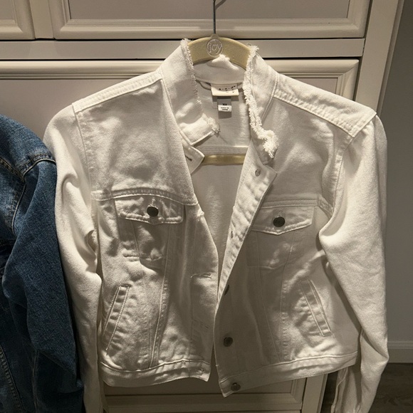 Collection: Blue and White Denim Jackets - Picture 8 of 9